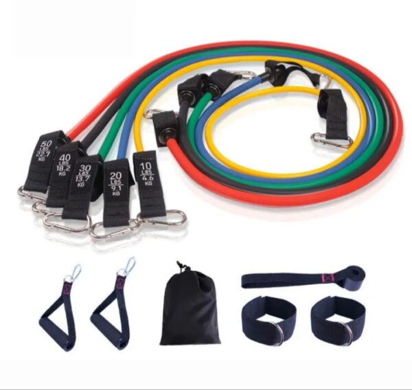 11PC RESISTANCE BAND SET - Image 2